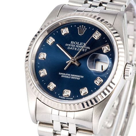 pre owned rolex diamond dot dial|bob's rolex diamond dial.